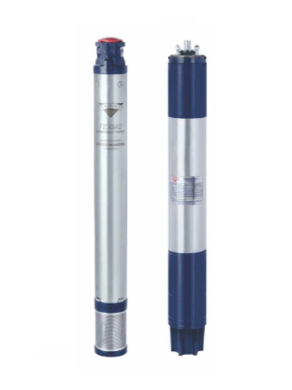 TEXMO 1.5 hp 26 stage single phase 4" borewell submersible motor with pump JFS011 + JRF  03/26